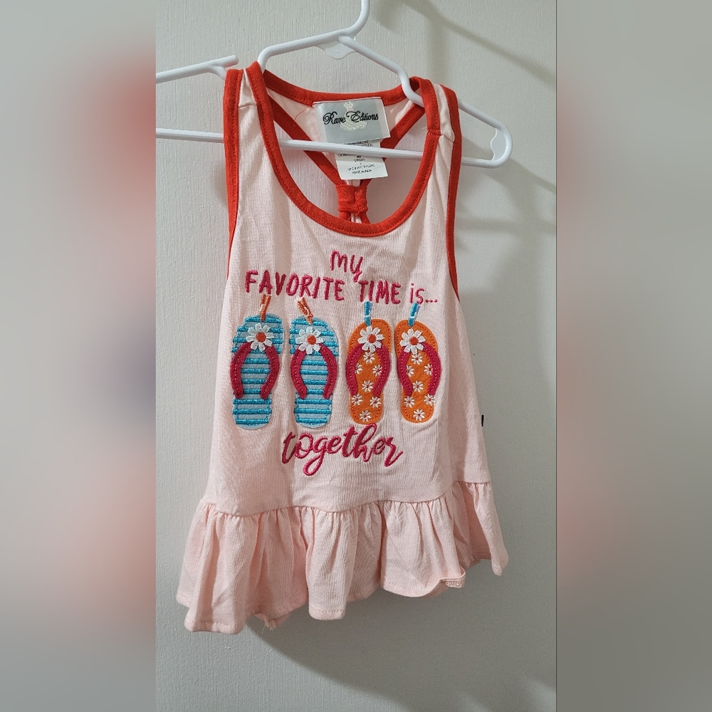 NWOT Girls Rare Editions Top